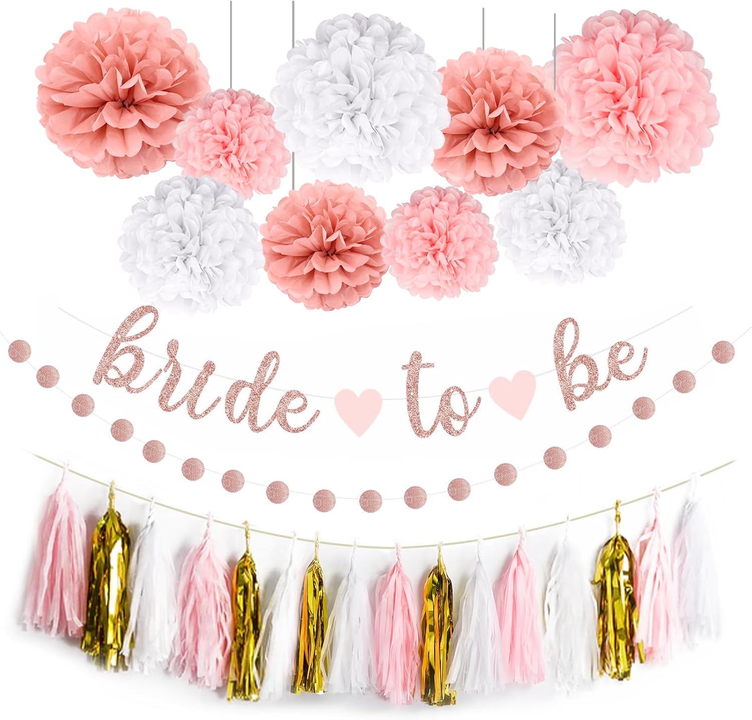 Nisocy Bachelorette Party Decor Banner Set