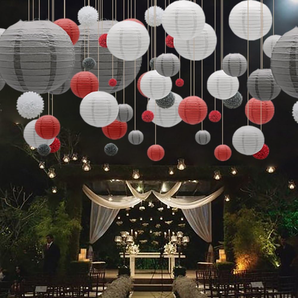 KAXIXI 15pcs Hanging Party Decorations Set