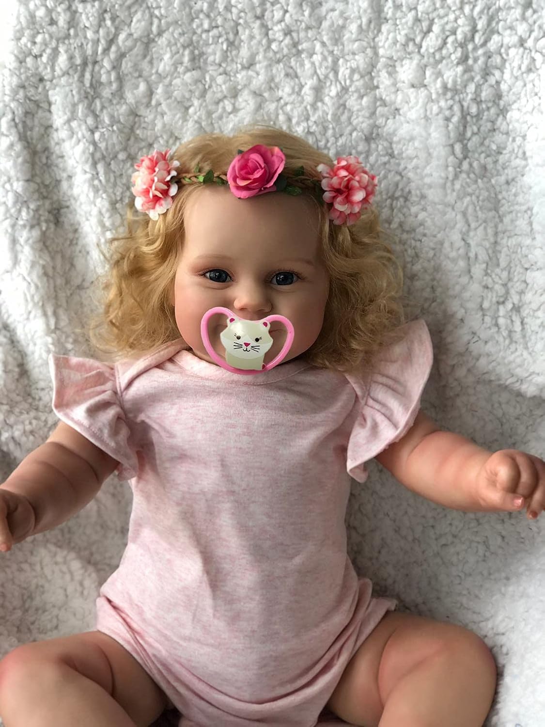 Anano Maddie 20 Inch Realistic Baby Girl Doll