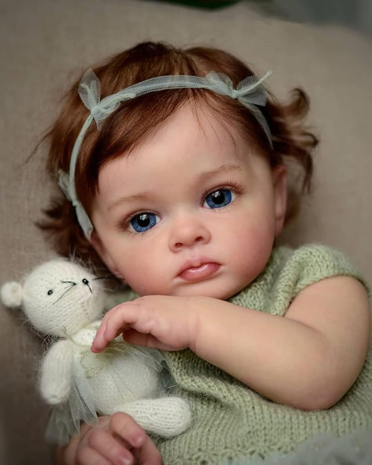 Pinky Reborn 23 Inch Realistic Baby Doll Girl