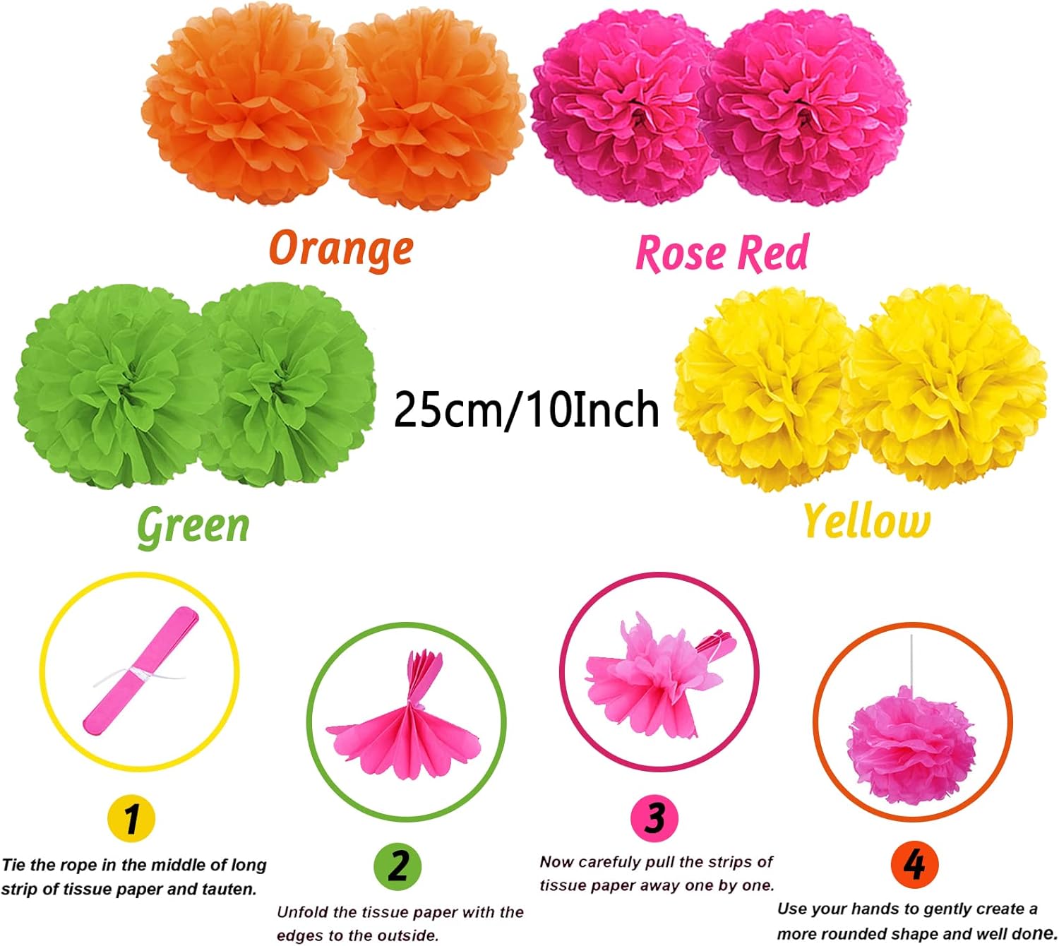 Zerodeco Fiesta Mexican Party Decorations 21 Pcs