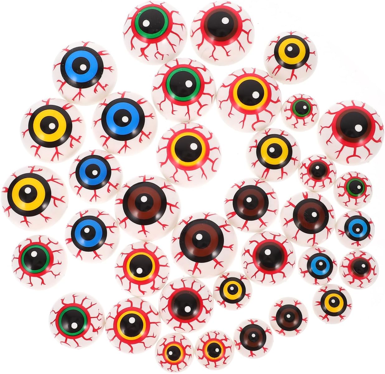 GLEAVI 36pcs Halloween Fake Eyeballs