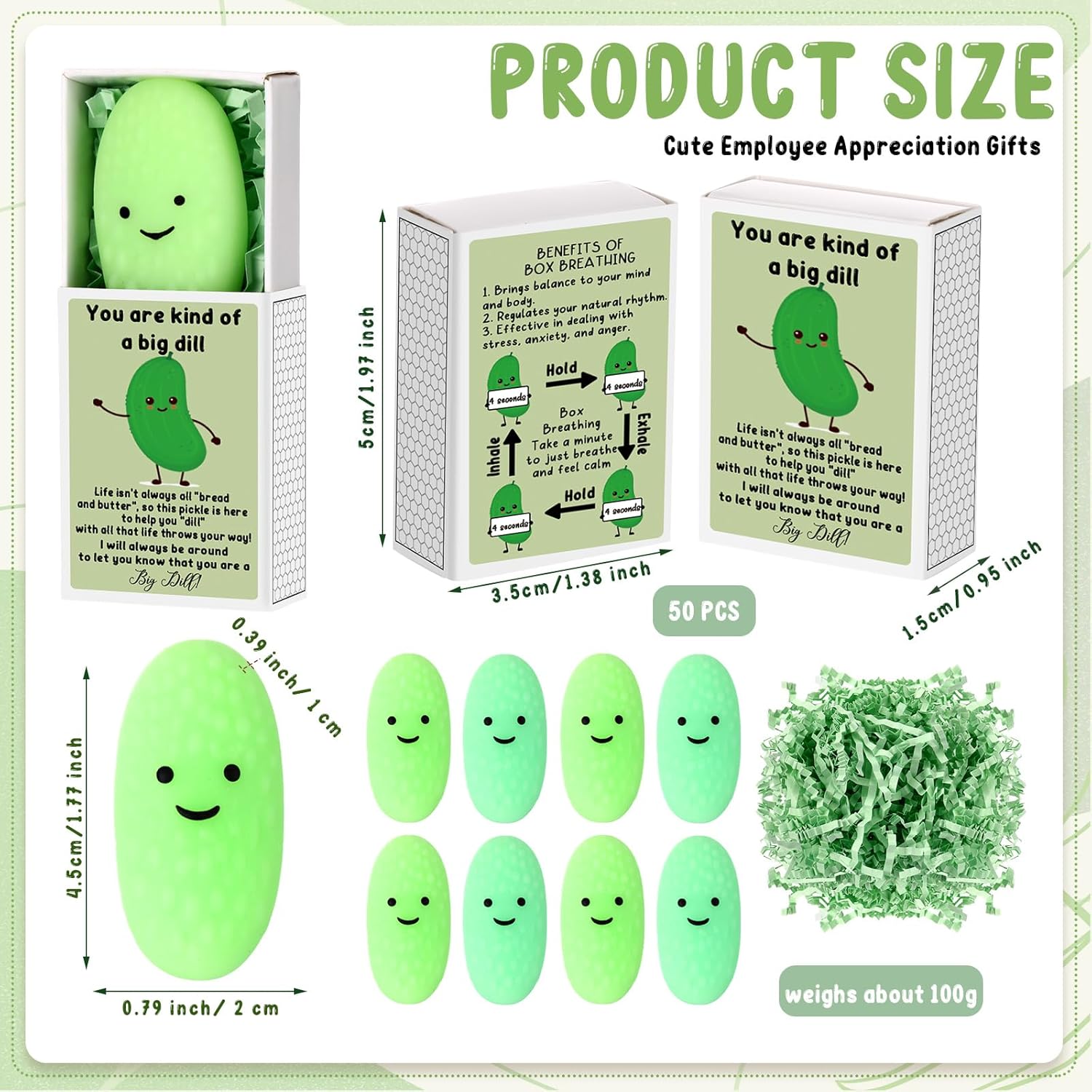 Wettarn 12 pcs Stress Ball Gift Set with Boxes