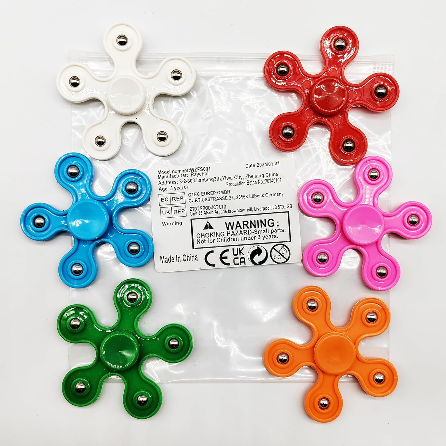 24 Pack Fidget Spinners for Kids Stress Relief
