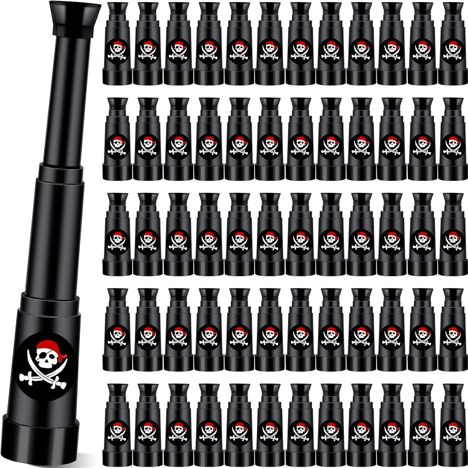 50 Pcs Pirate Telescope for Party Favors
