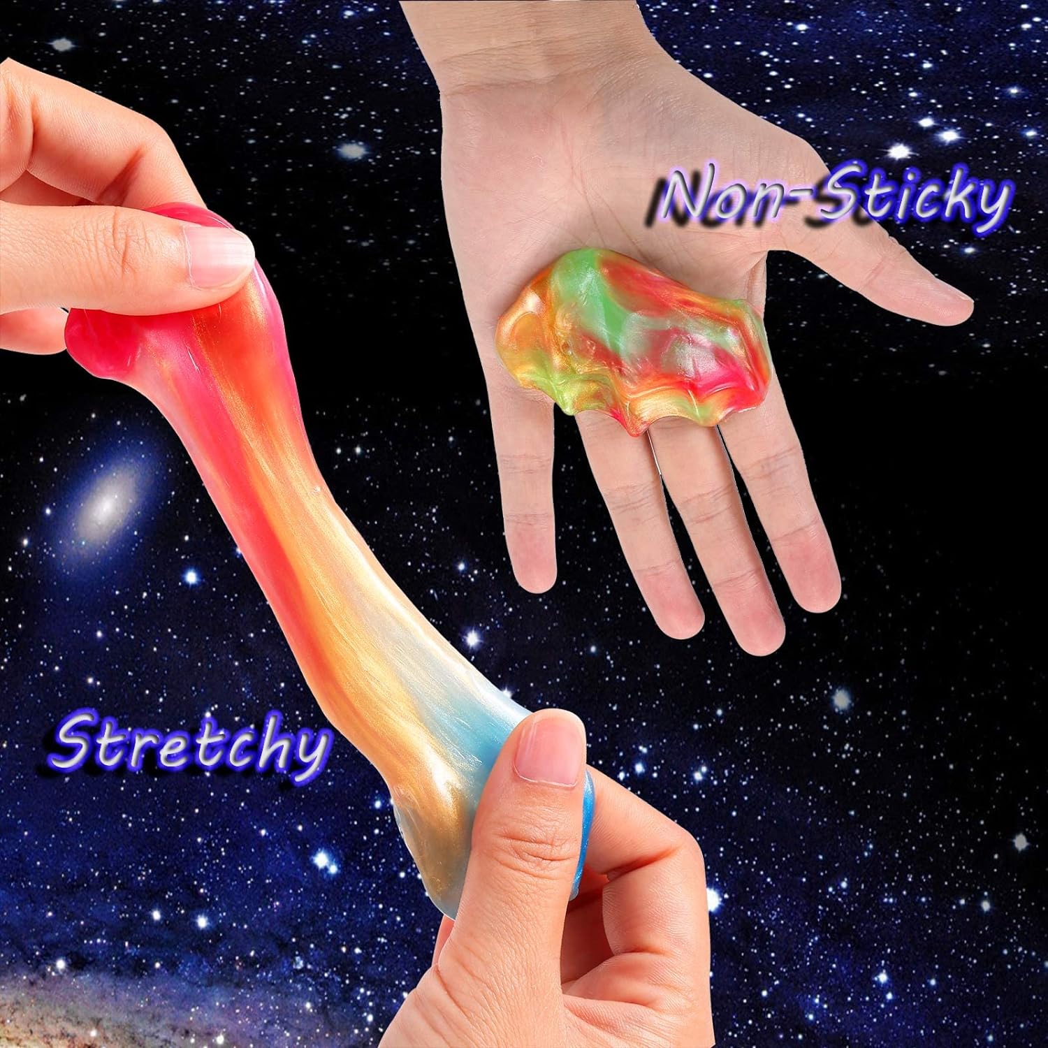 Galaxy Slime Kit for Kids 36 Pack Mini Party Favors