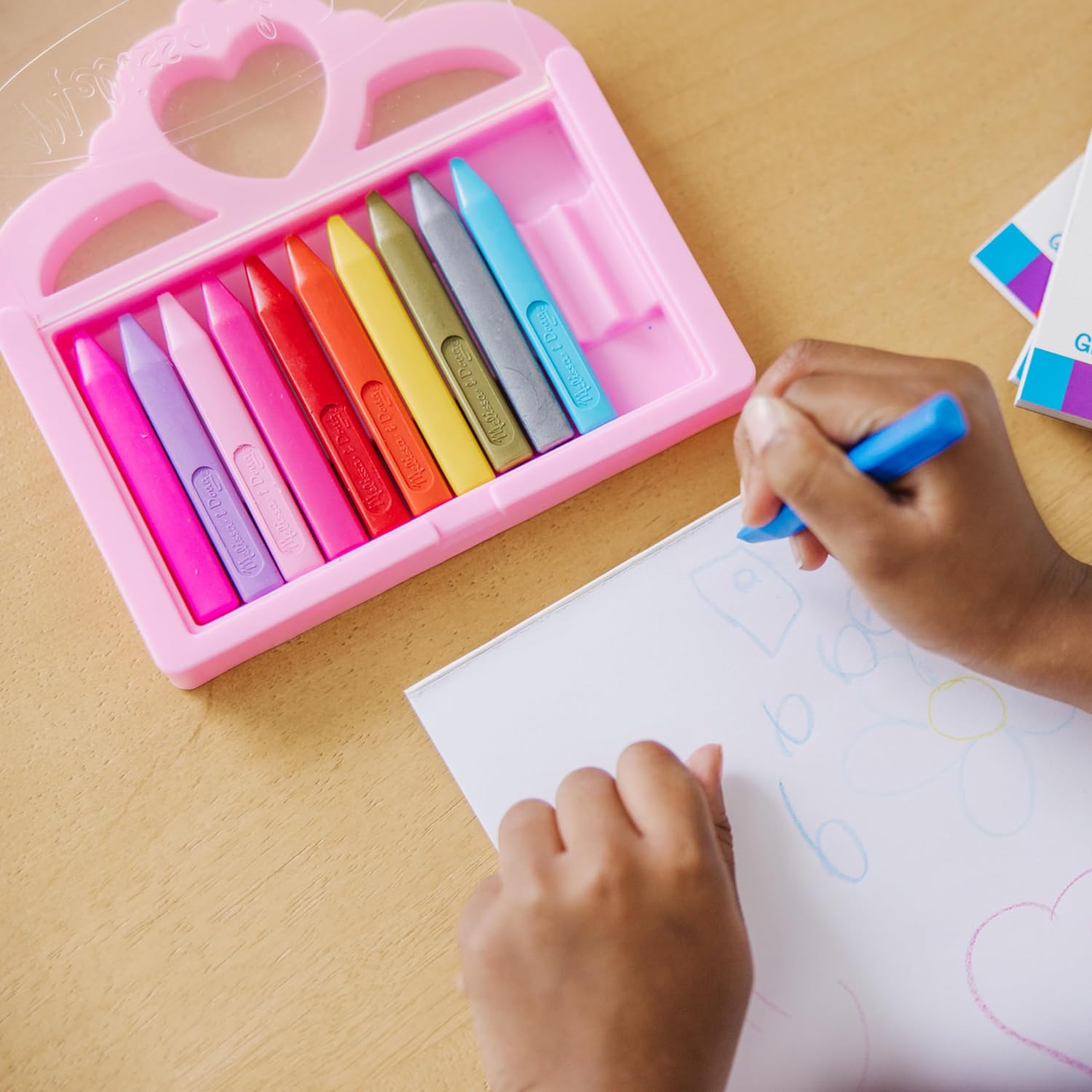 Melissa Doug Princess Crayon Set 12 Colors