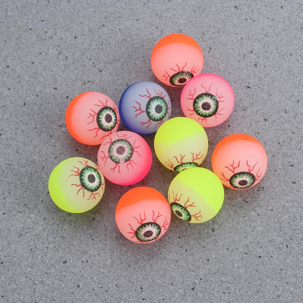 Didiseaon 30Pcs Halloween Bouncy Eye Balls