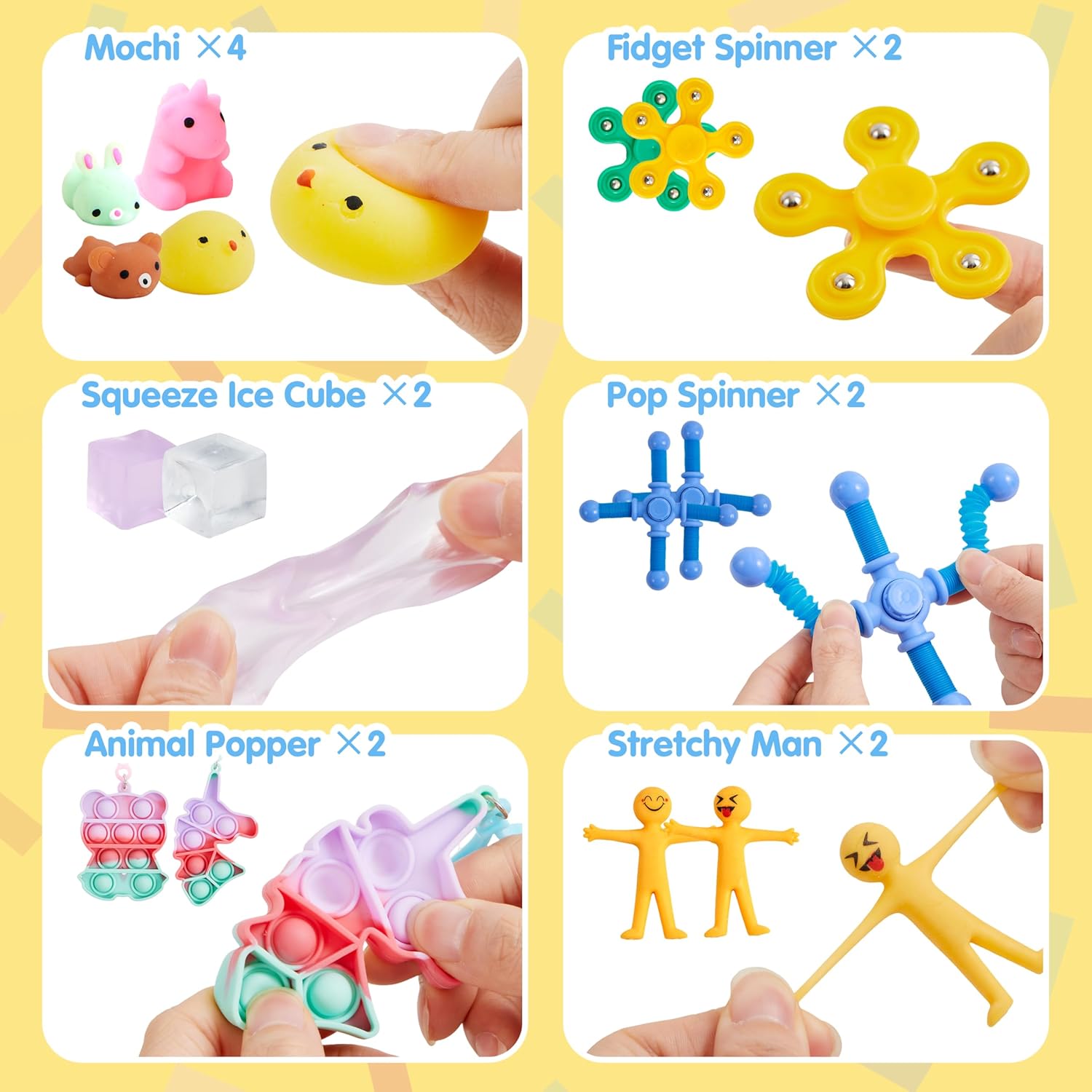 JOYIN 36 Piece Fidget Toy Party Favor Set