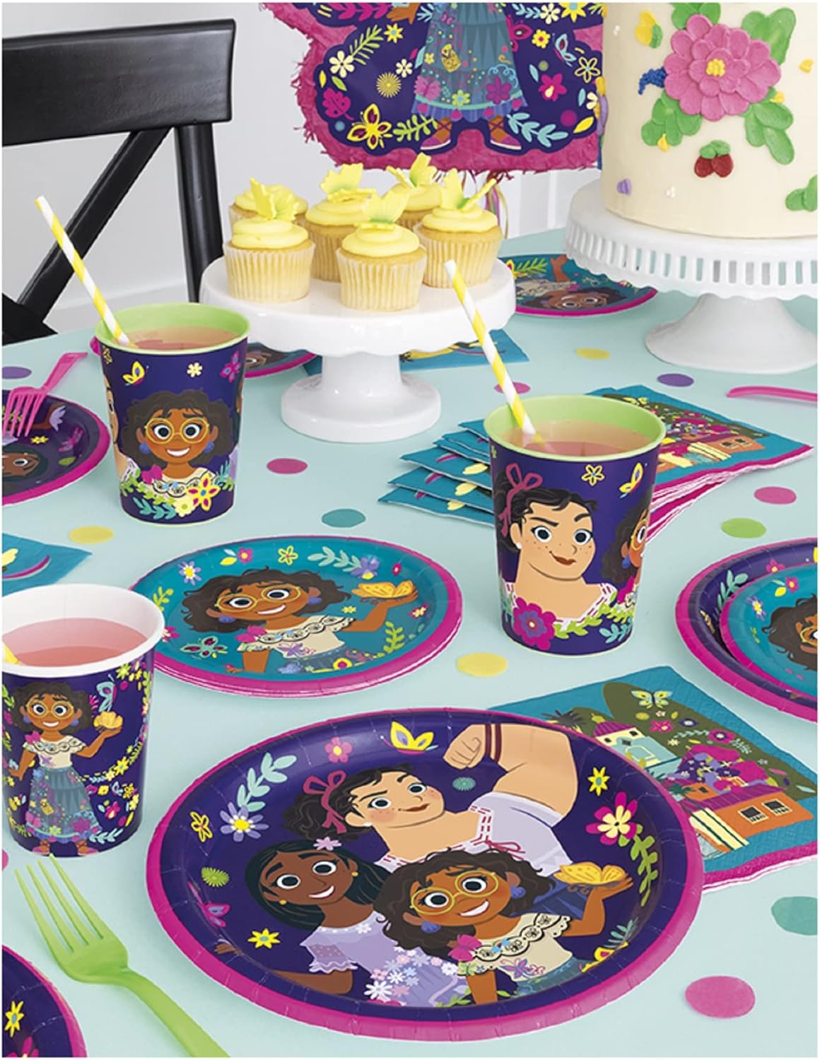 Encanto Themed Birthday Party Supplies for 16 Kids