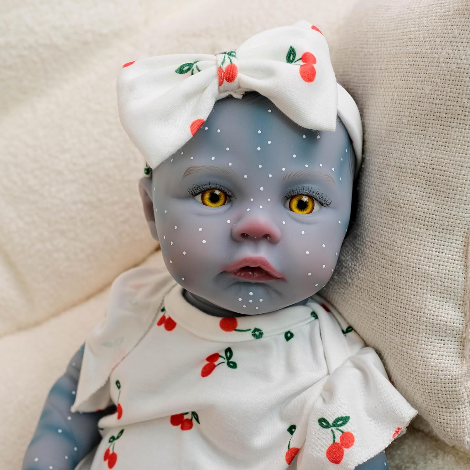 RXDOLL Realistic 19-Inch Baby Doll with Feeding Toys