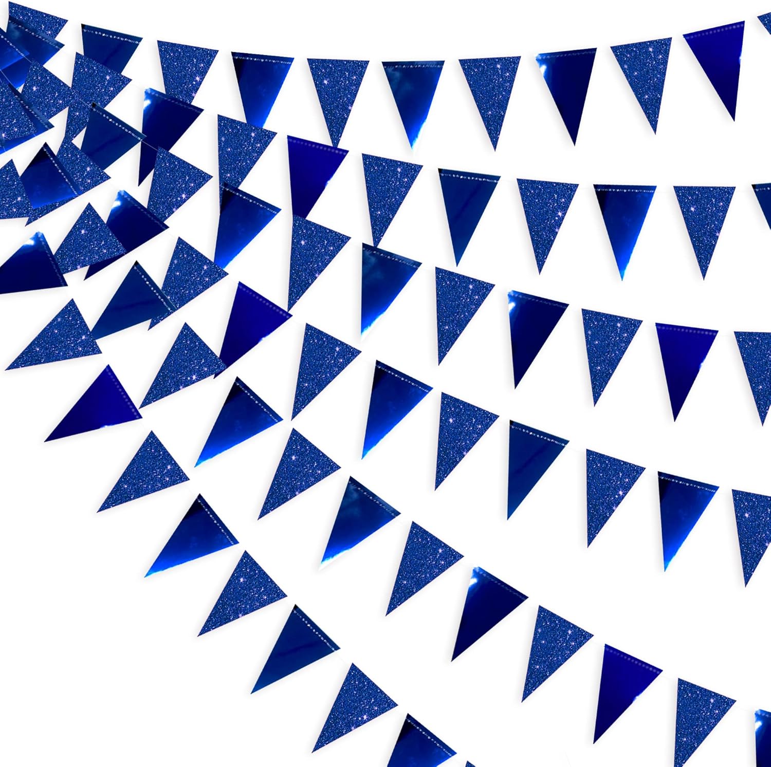 30 Ft Nautical Theme Triangle Banner Garland