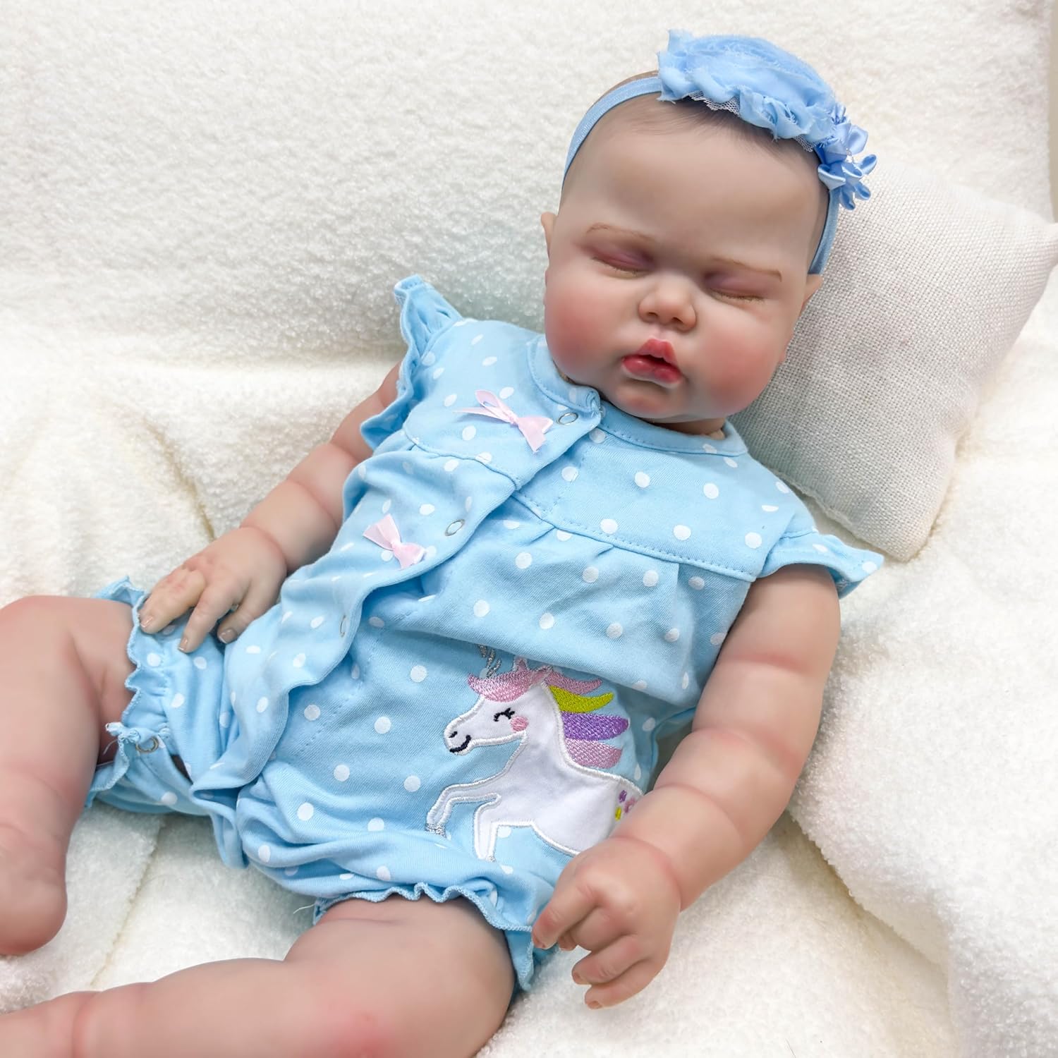 24 Inch Lifelike Reborn Baby Doll Toy Set