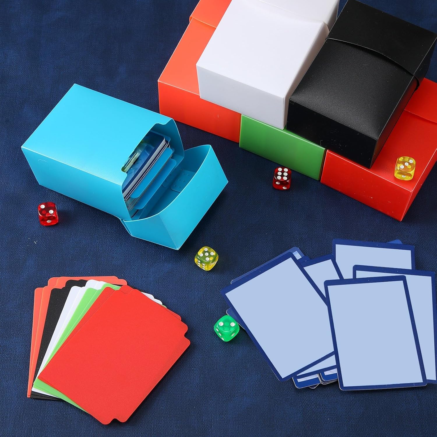 Frienda 6 Pcs TCG Deck Box with 12 Dividers