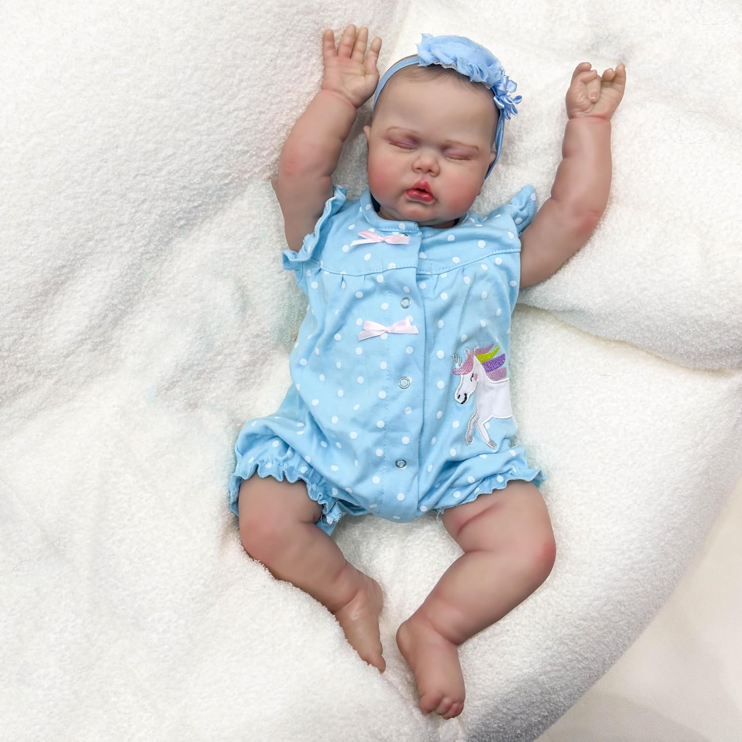 24 Inch Lifelike Reborn Baby Doll Toy Set
