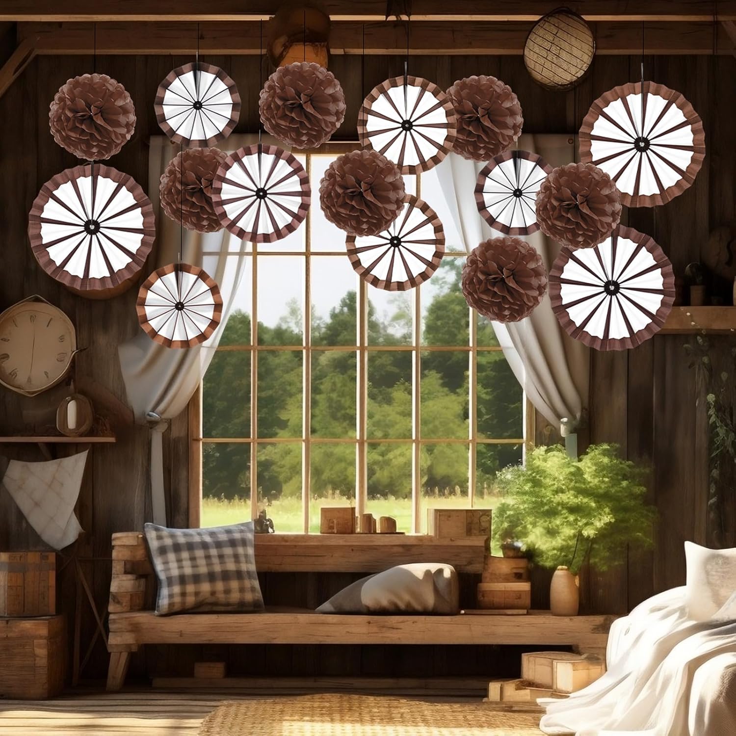 Outus Western Party Decorations 21 Pcs Set