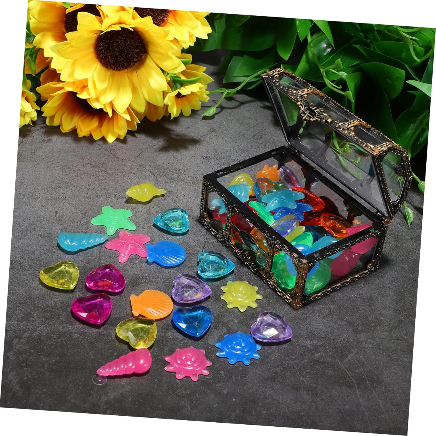 Alasum Pirate Themed Jewelry Box with Diving Gems