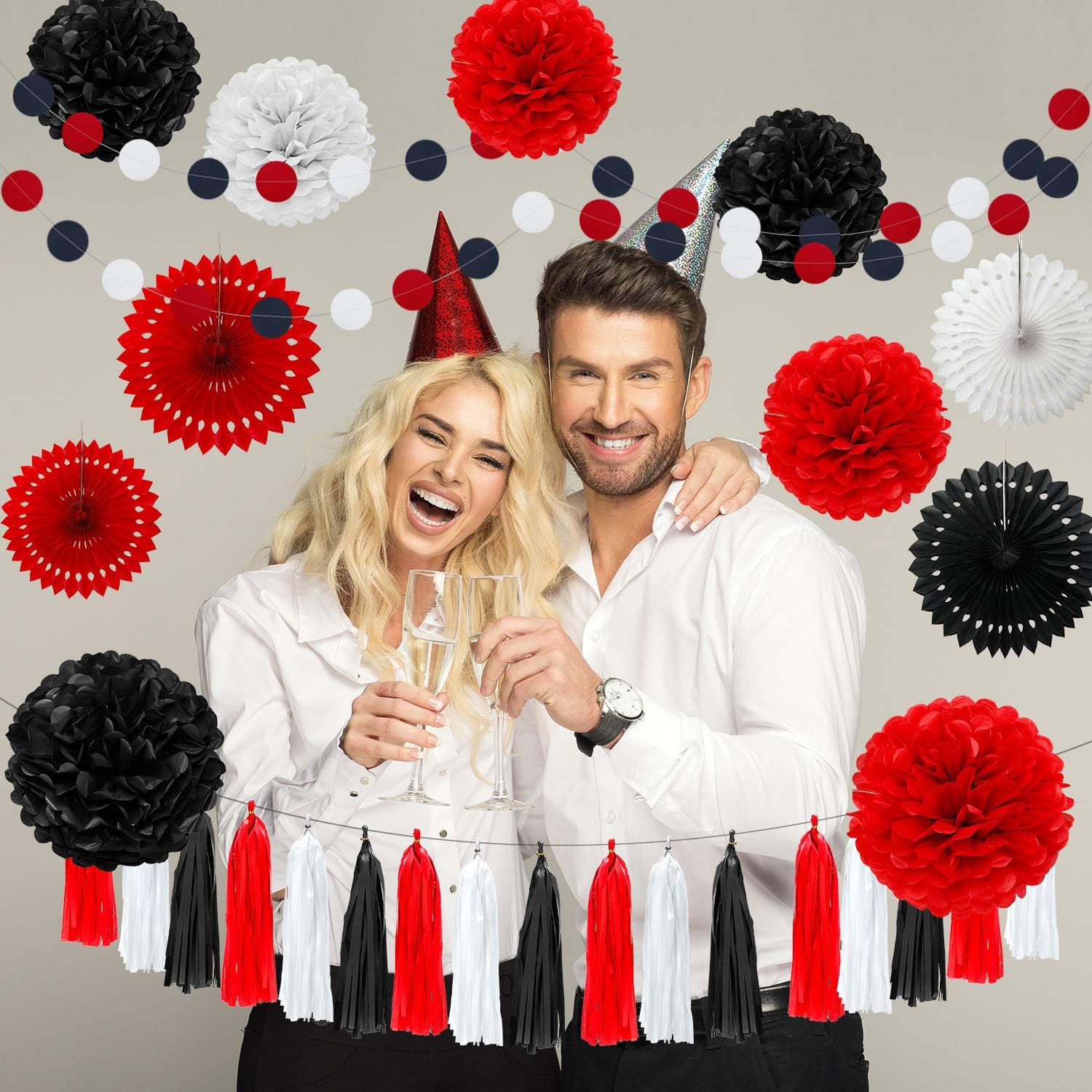 WILLBOND 29 Pcs Party Decorations Set