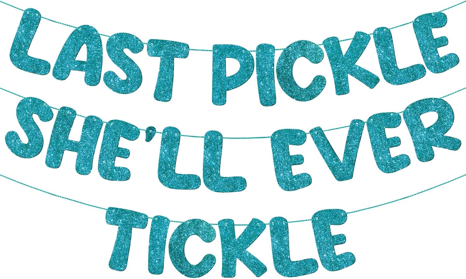 Fulmoon Pre Strung Funny Bachelorette Banner