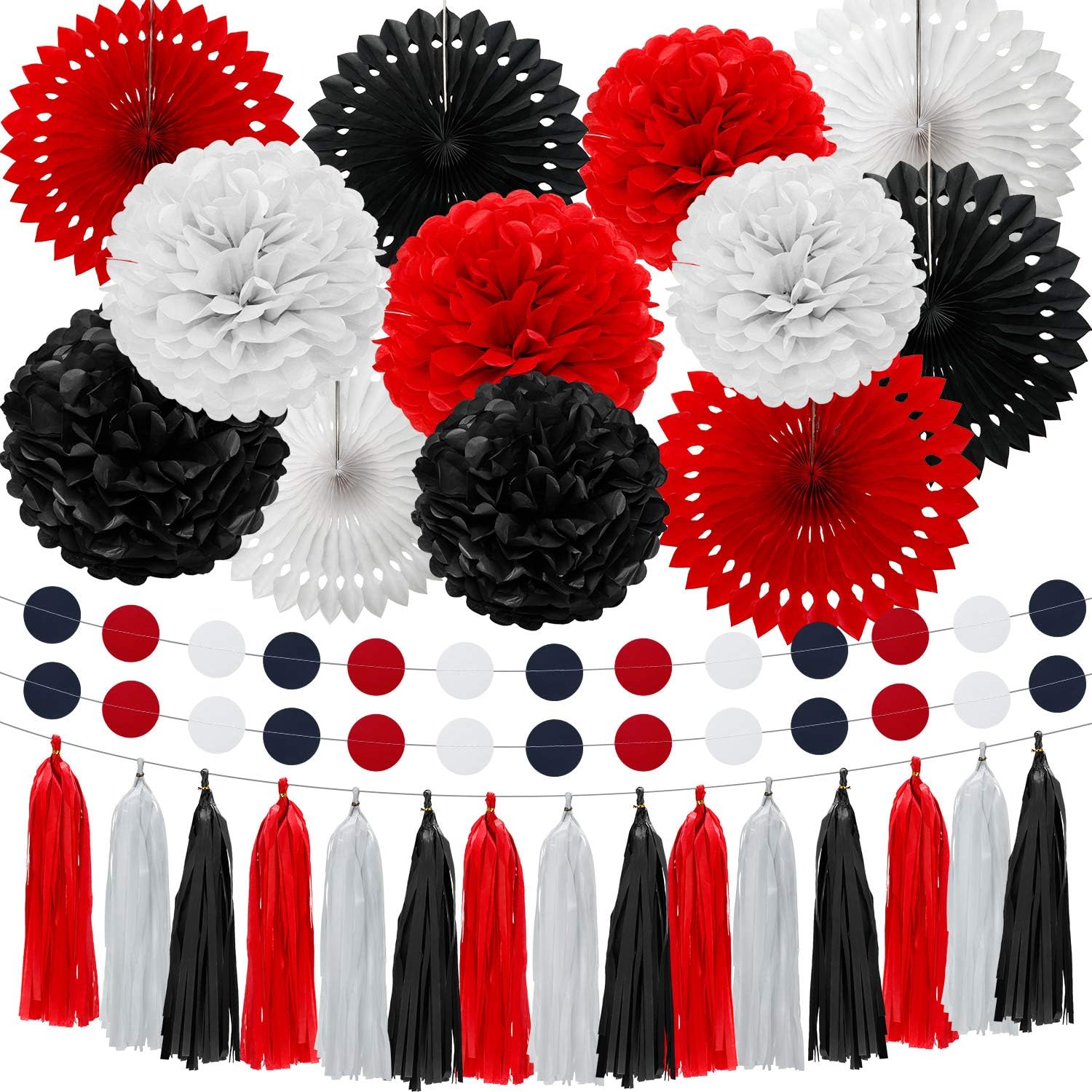 WILLBOND 29 Pcs Party Decorations Set