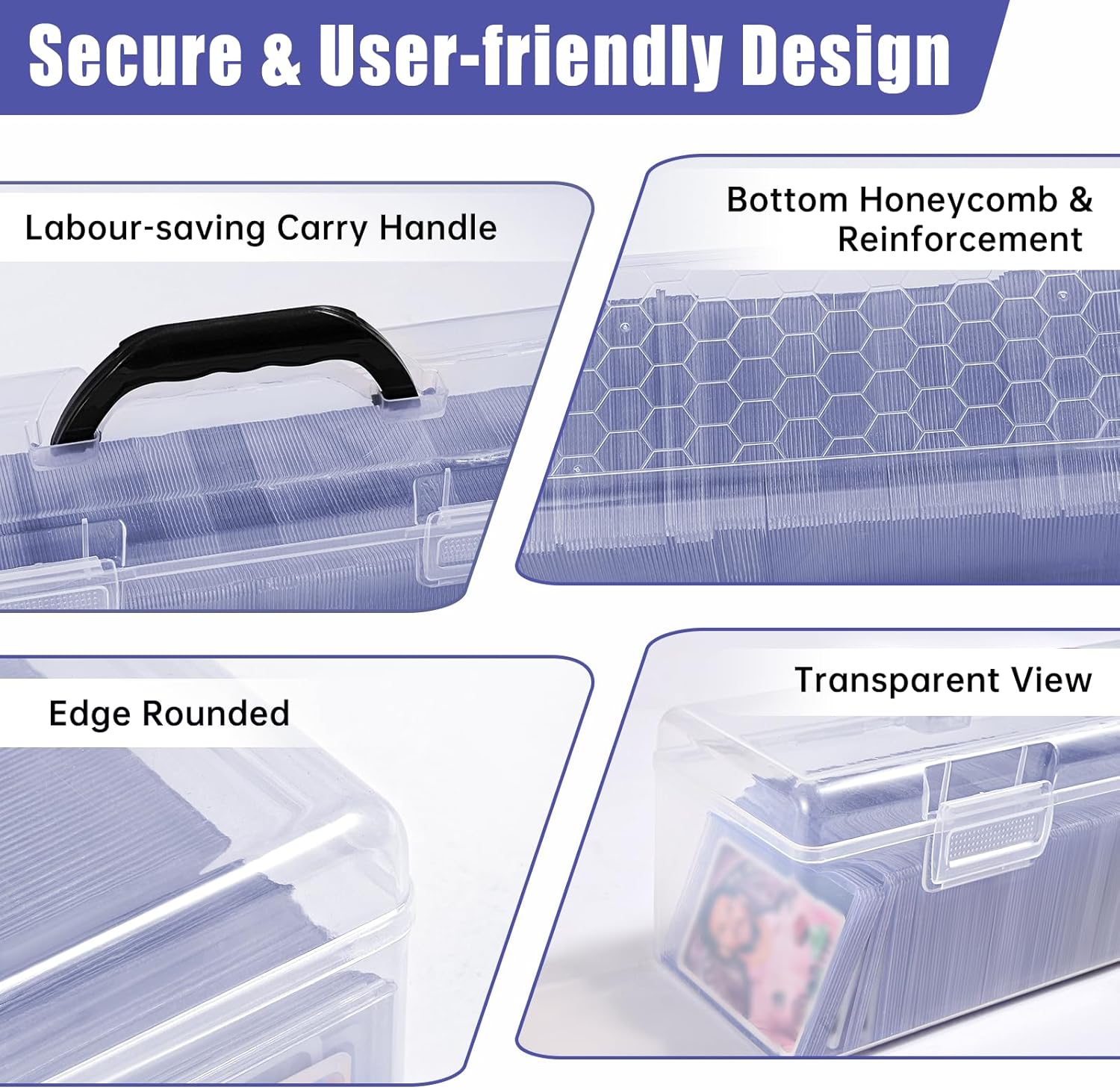 Glimstone Premium Storage Box for Toploaders