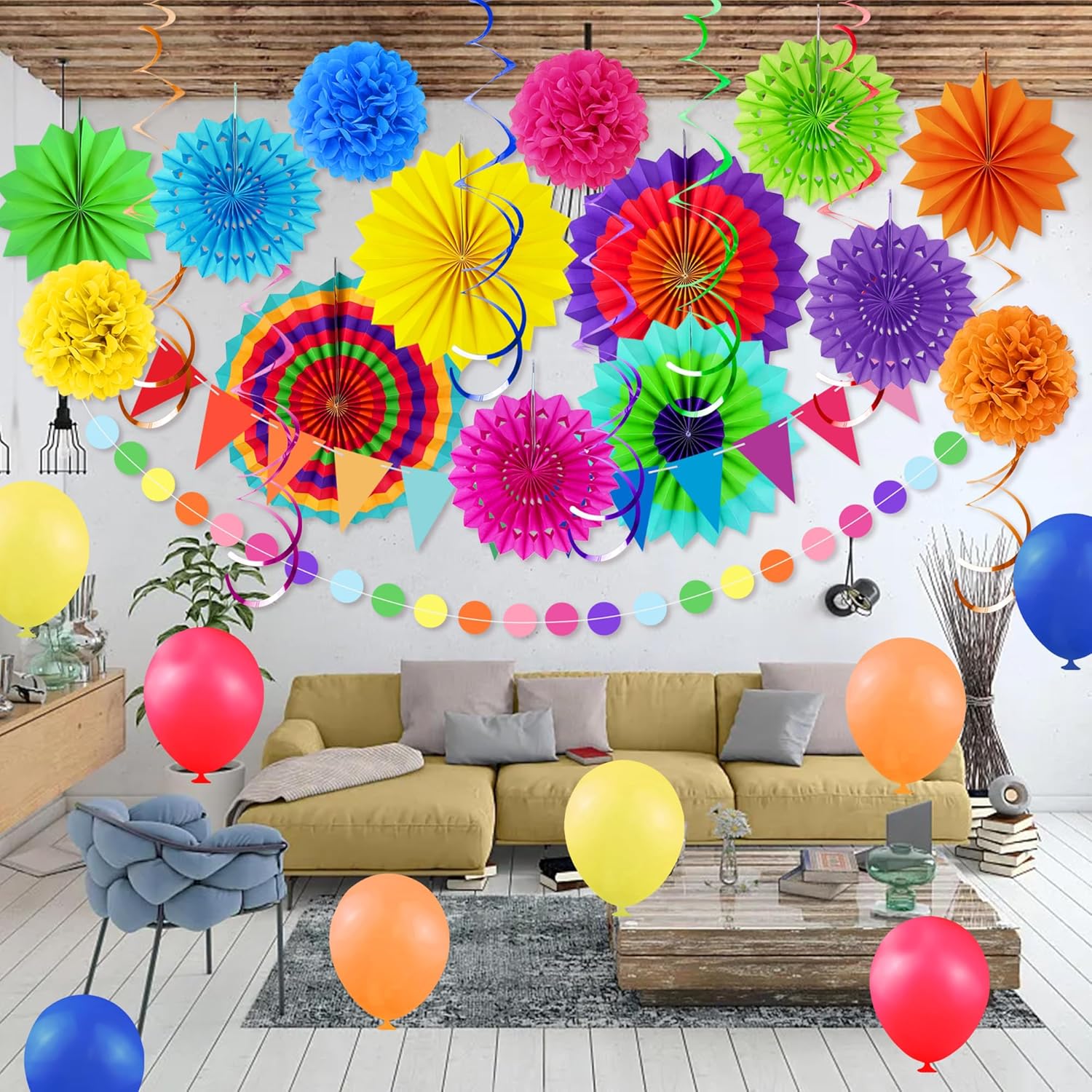 48 Piece Cinco De Mayo Fiesta Decorations