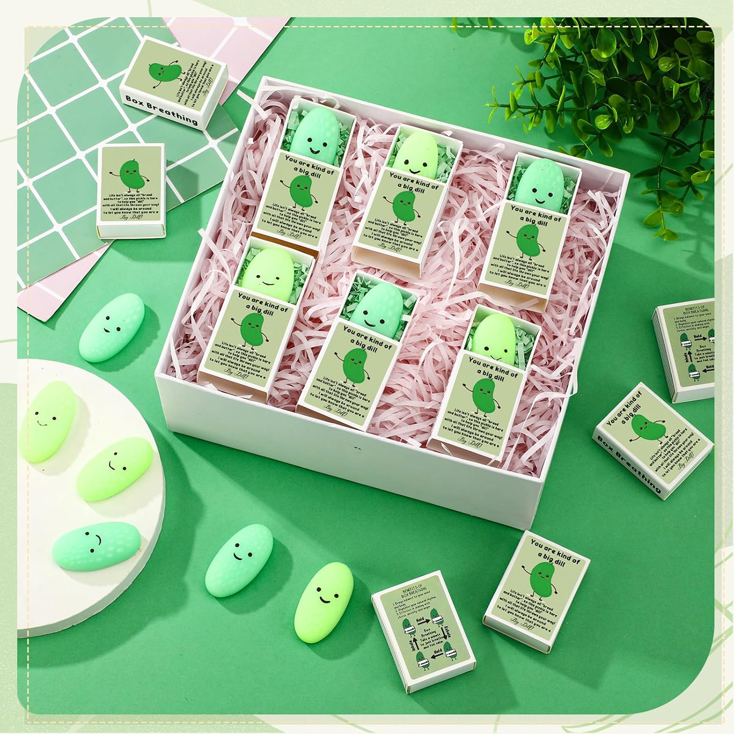 Wettarn 12 pcs Stress Ball Gift Set with Boxes