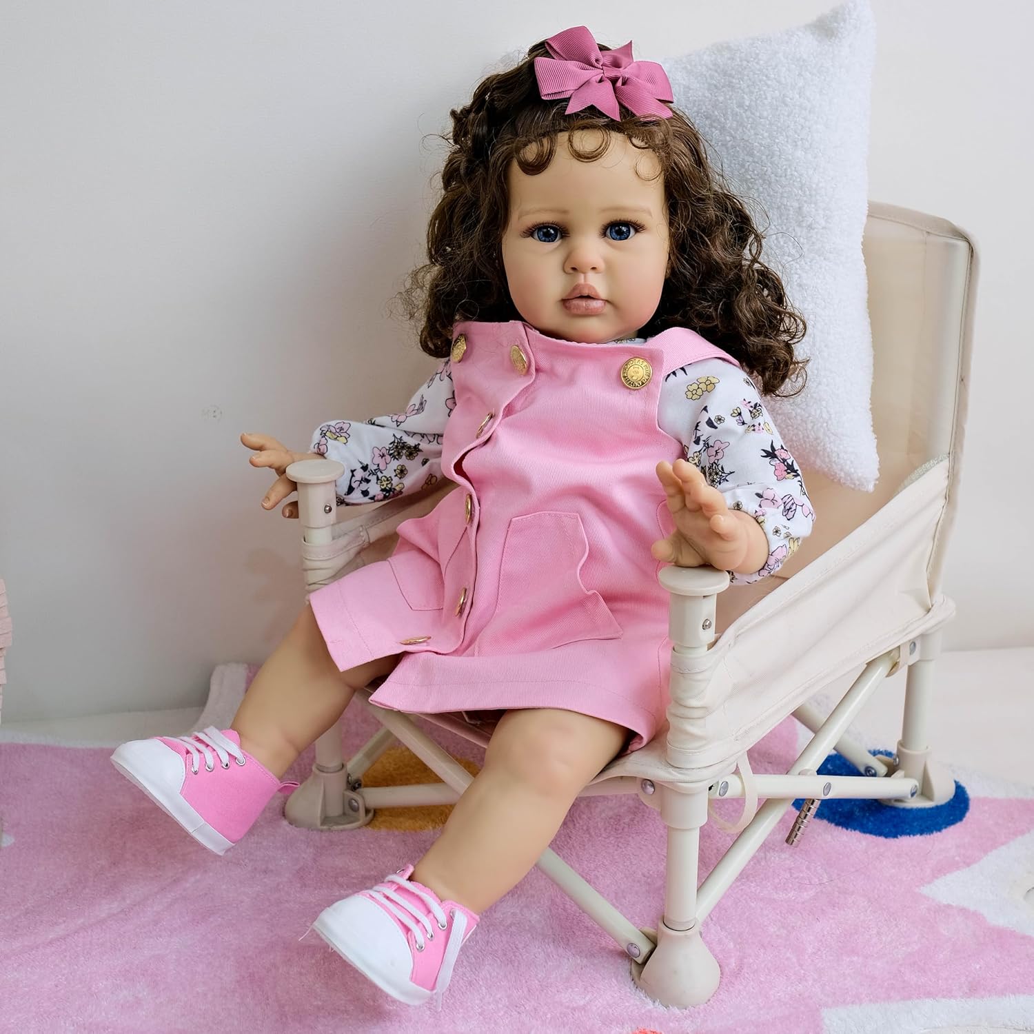 RXDOLL Realistic 24 Inch Toddler Girl Baby Doll