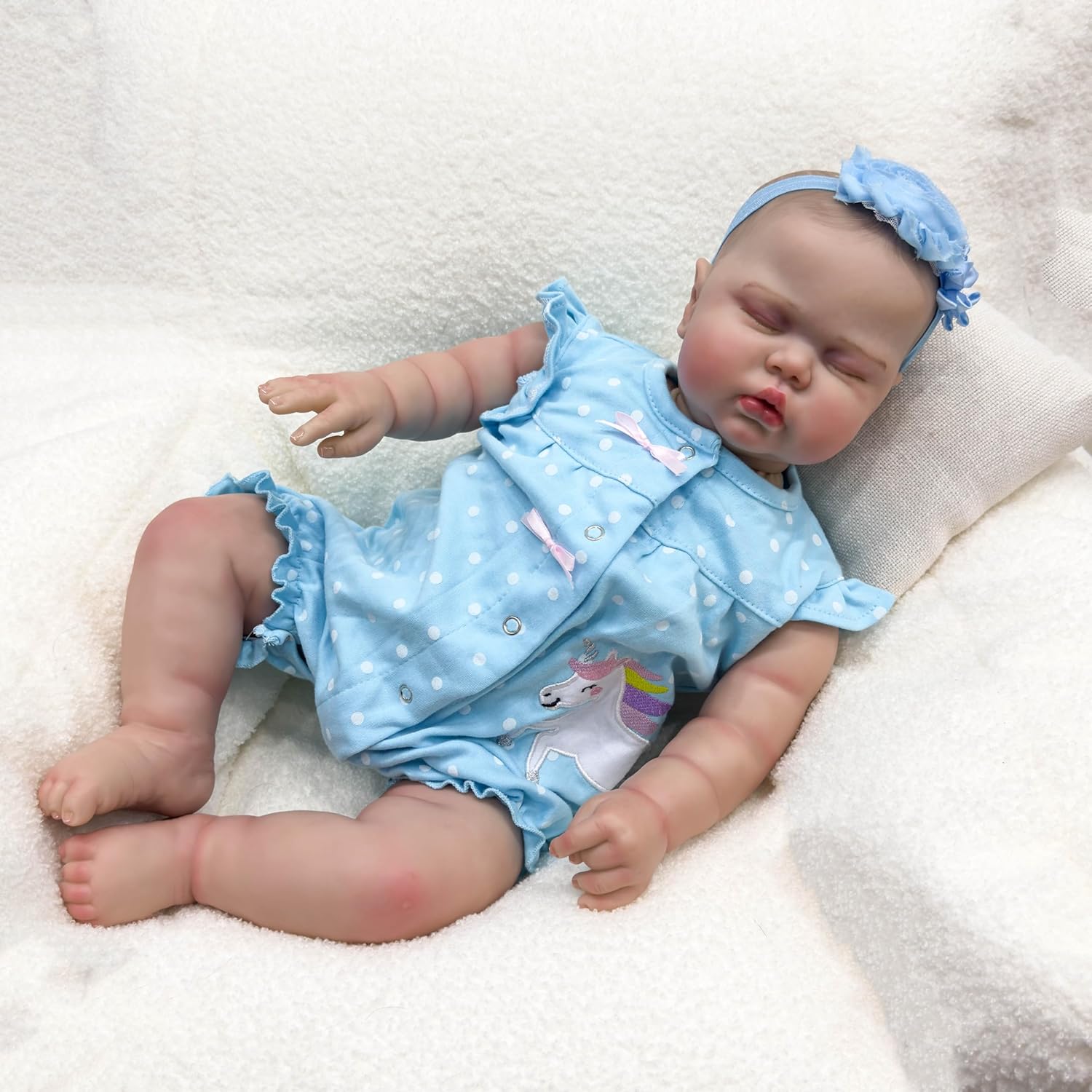24 Inch Lifelike Reborn Baby Doll Toy Set