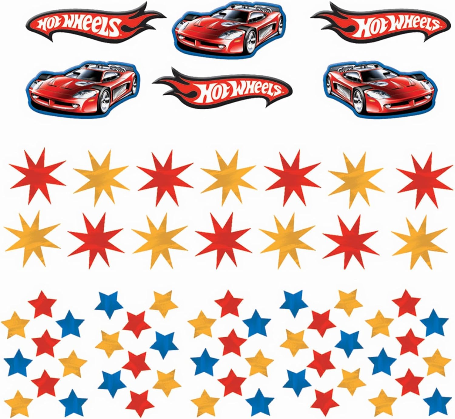 Hot Wheels Party Confetti 12oz Speed City