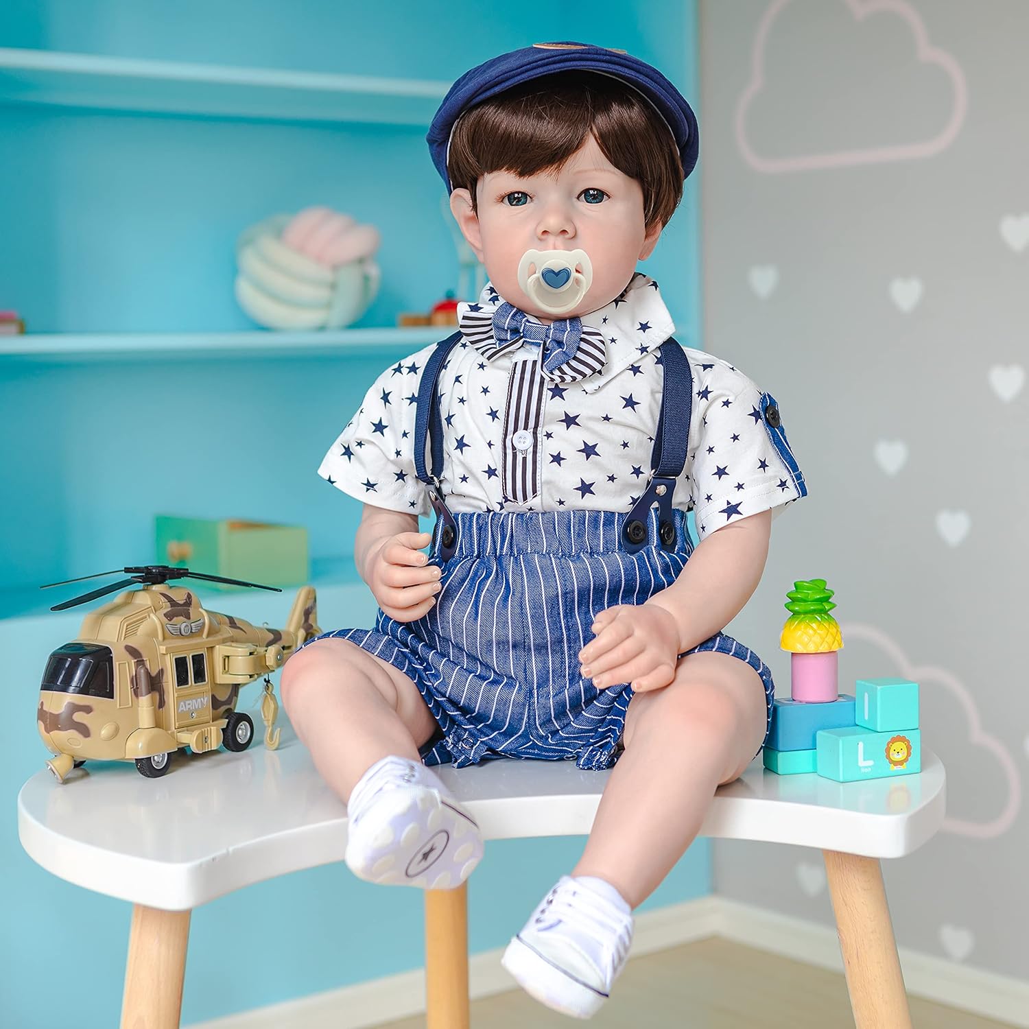 70cm Realistic Reborn Baby Doll for Toddlers