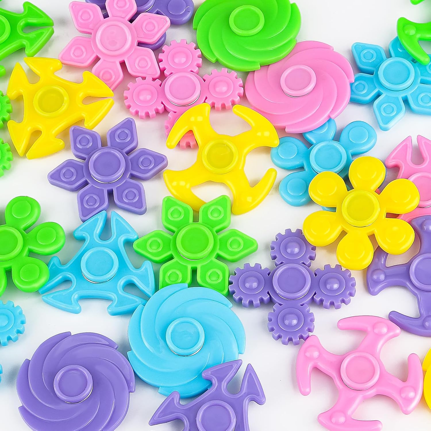 Nicknack 60PCS Fidget Spinners Bulk Toys for Kids and Adults