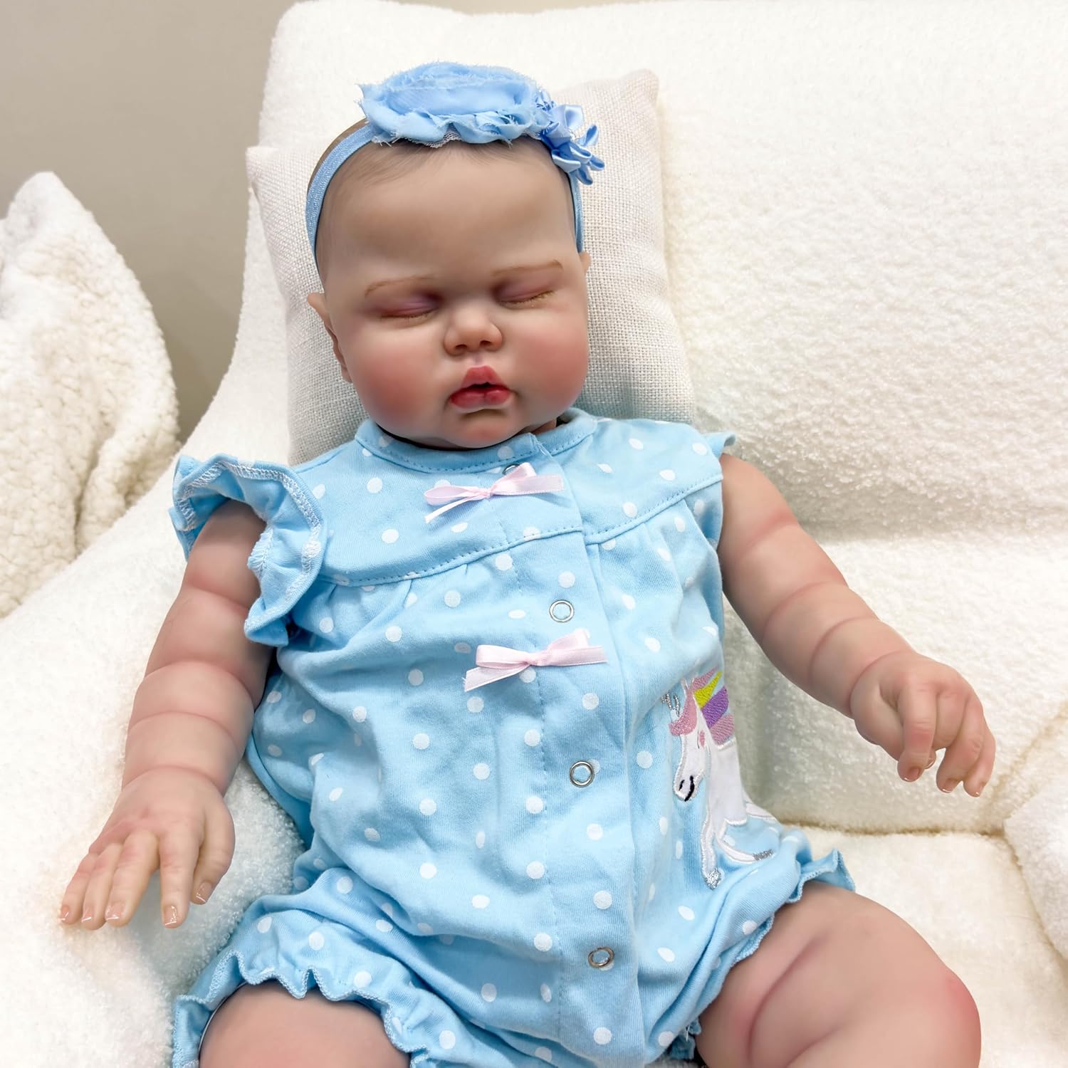 24 Inch Lifelike Reborn Baby Doll Toy Set