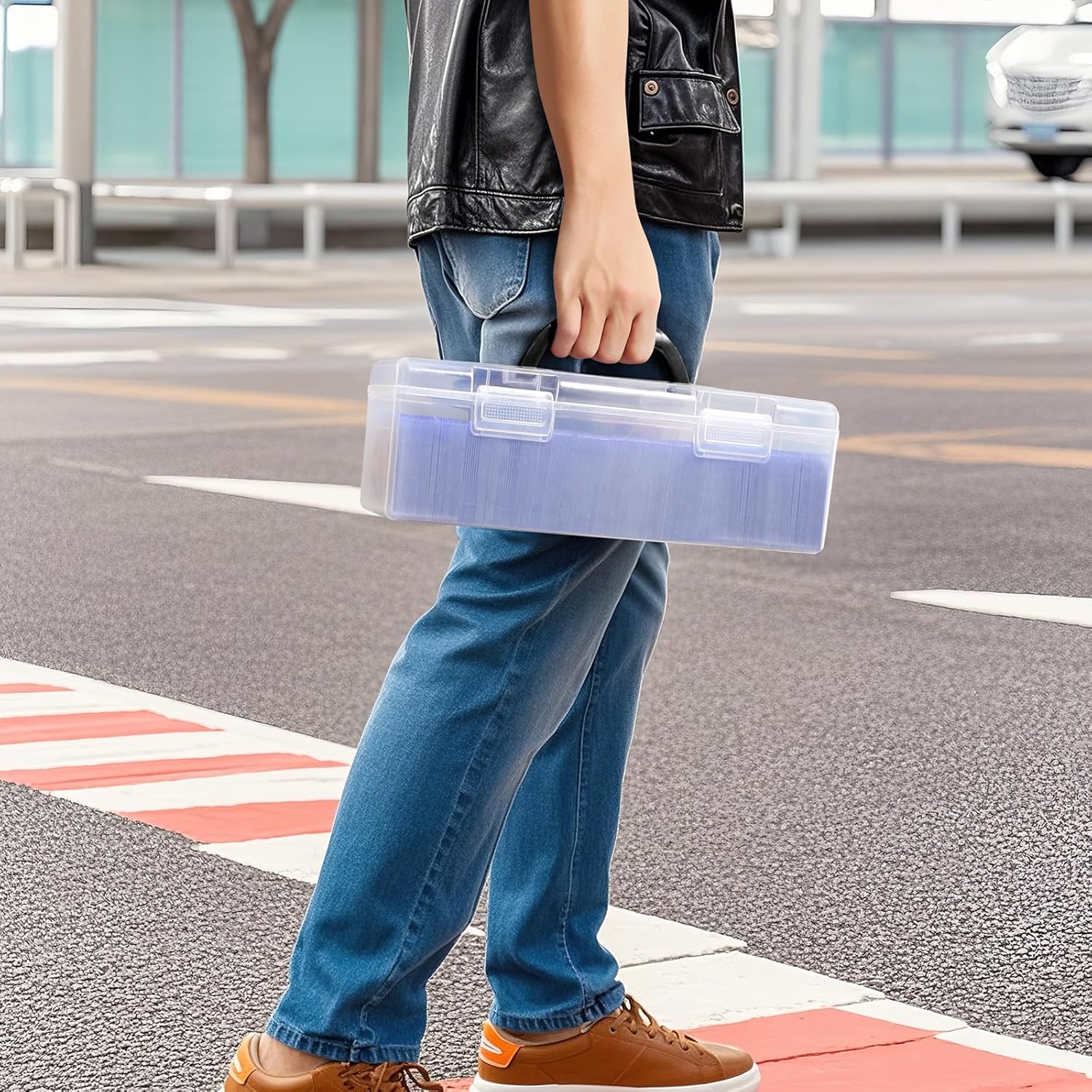 Glimstone Premium Storage Box for Toploaders