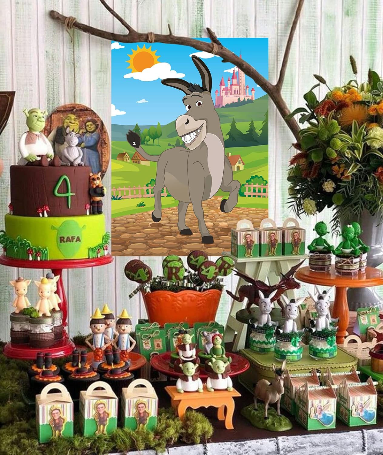 Joy Bang Pin The Tail on The Donkey Game Set