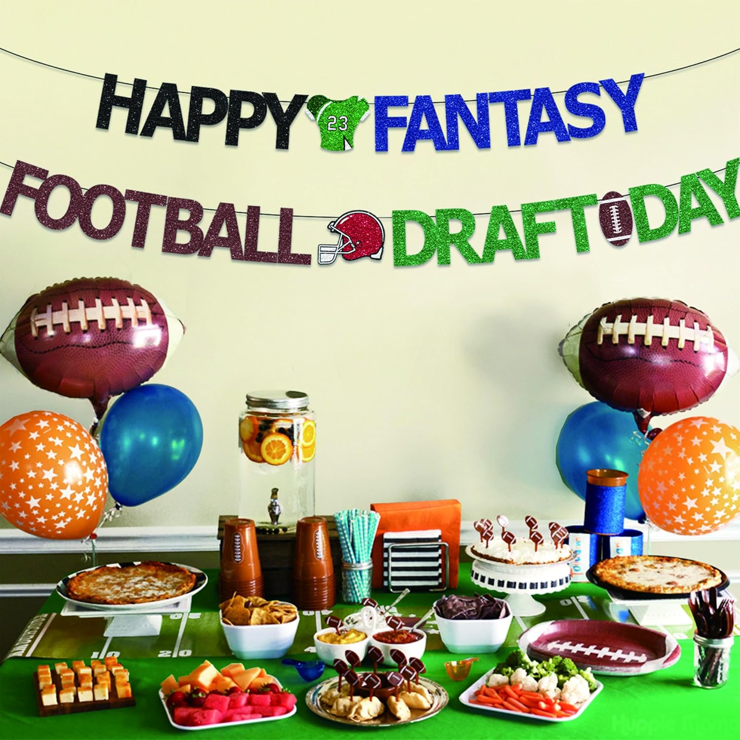 Fantasy Football Draft Day Banner Set