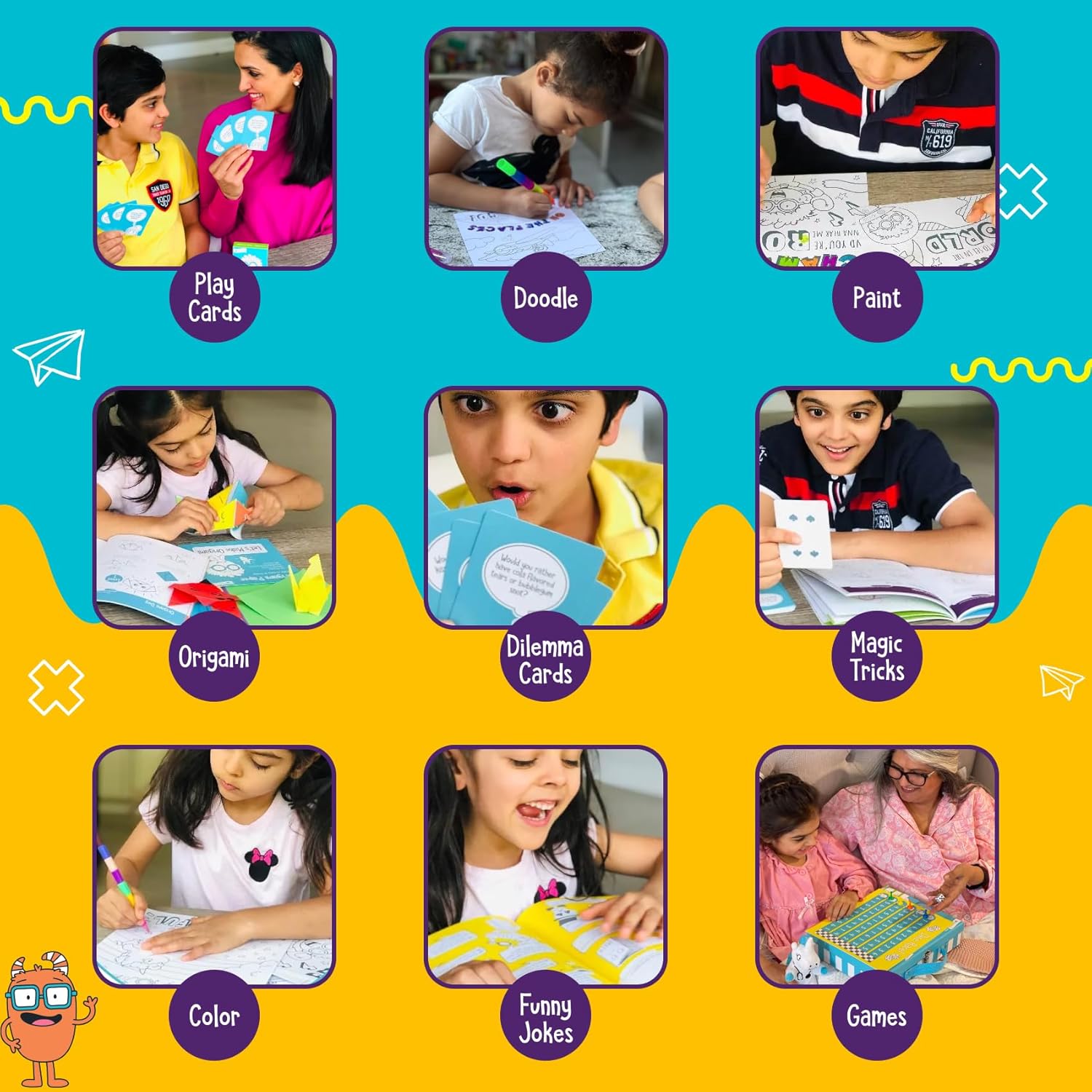 Open The Joy Feel Better Box for Kids Ages 4