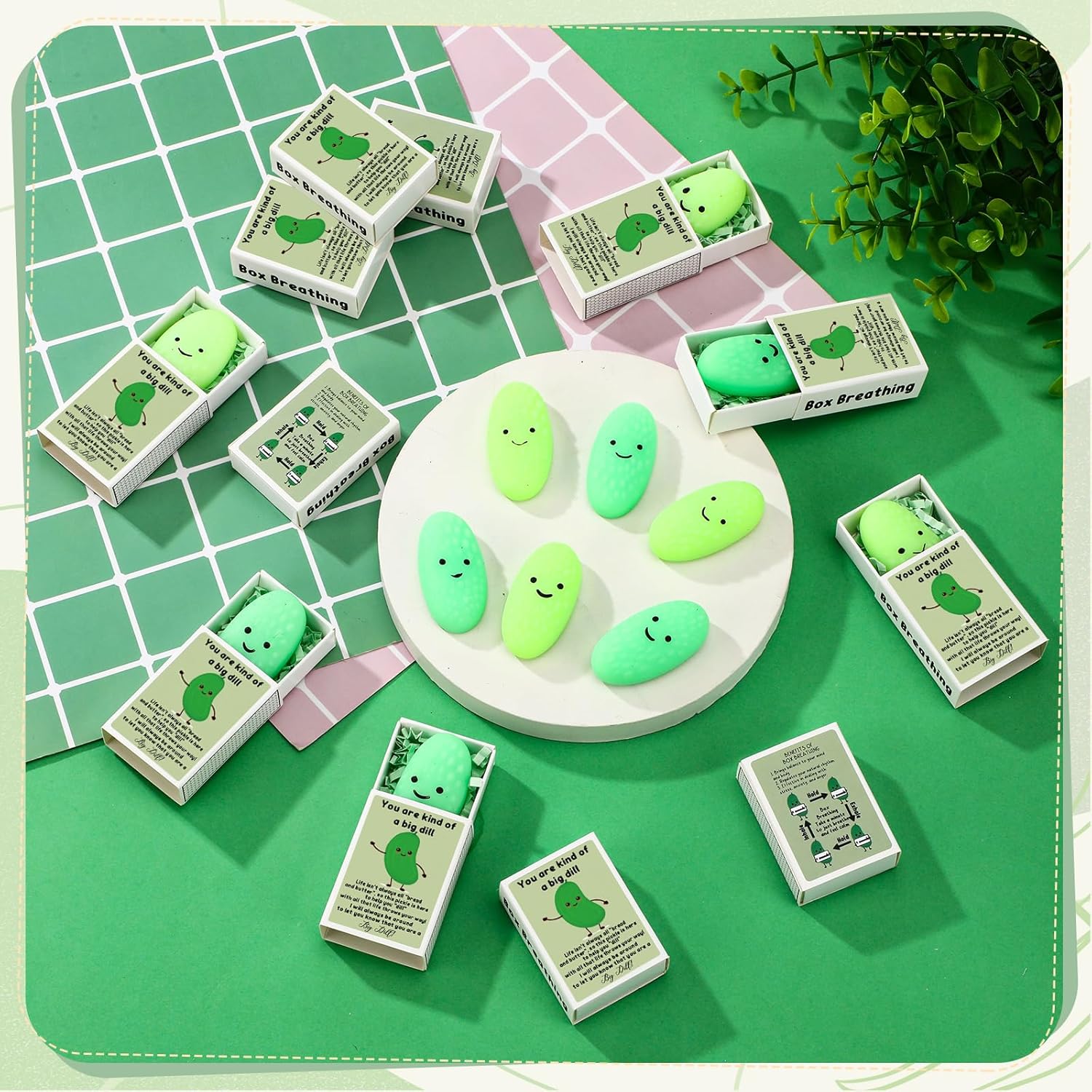 Wettarn 12 pcs Stress Ball Gift Set with Boxes