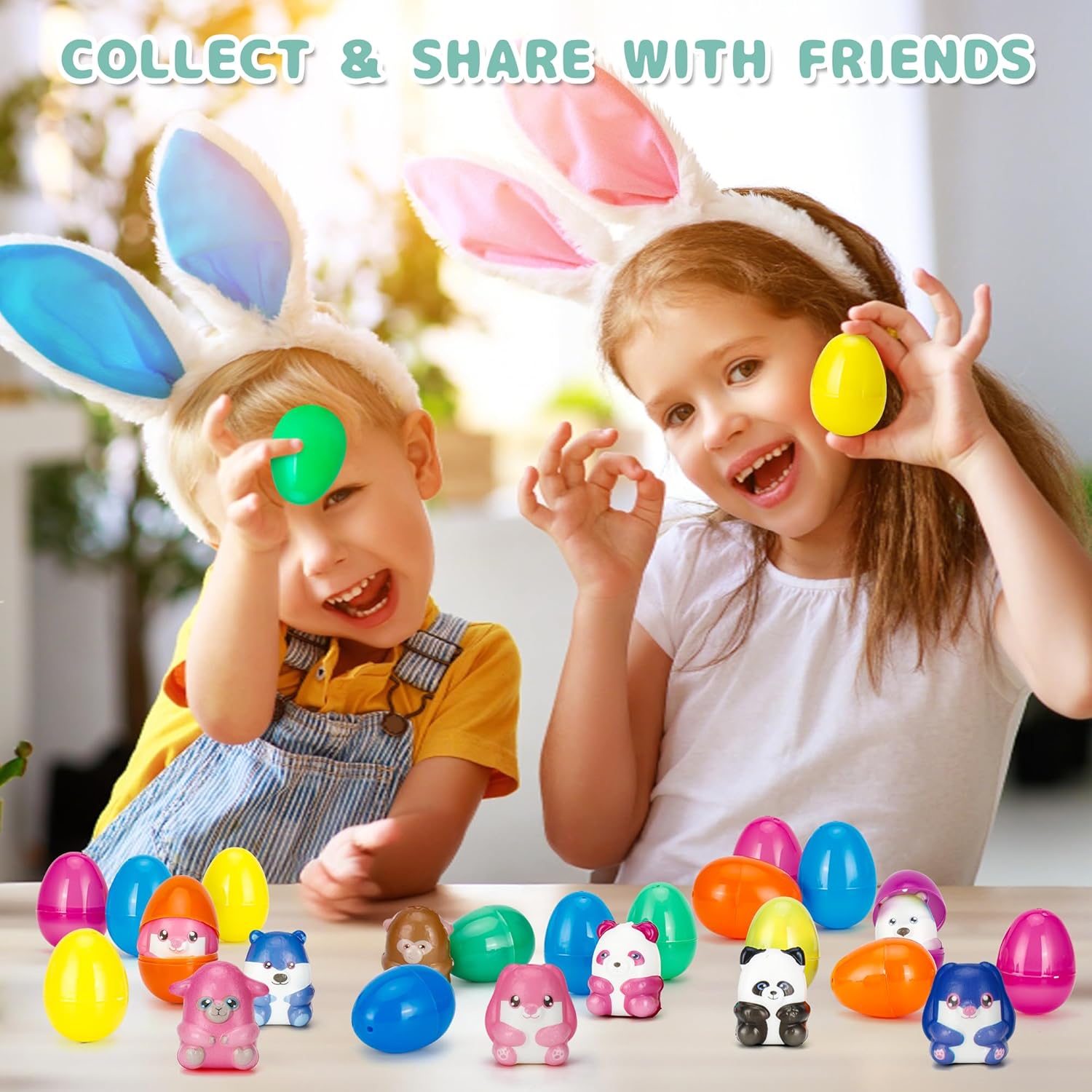 Slow Rising Squishy Toys 10PCS Mini Animal Easter Eggs