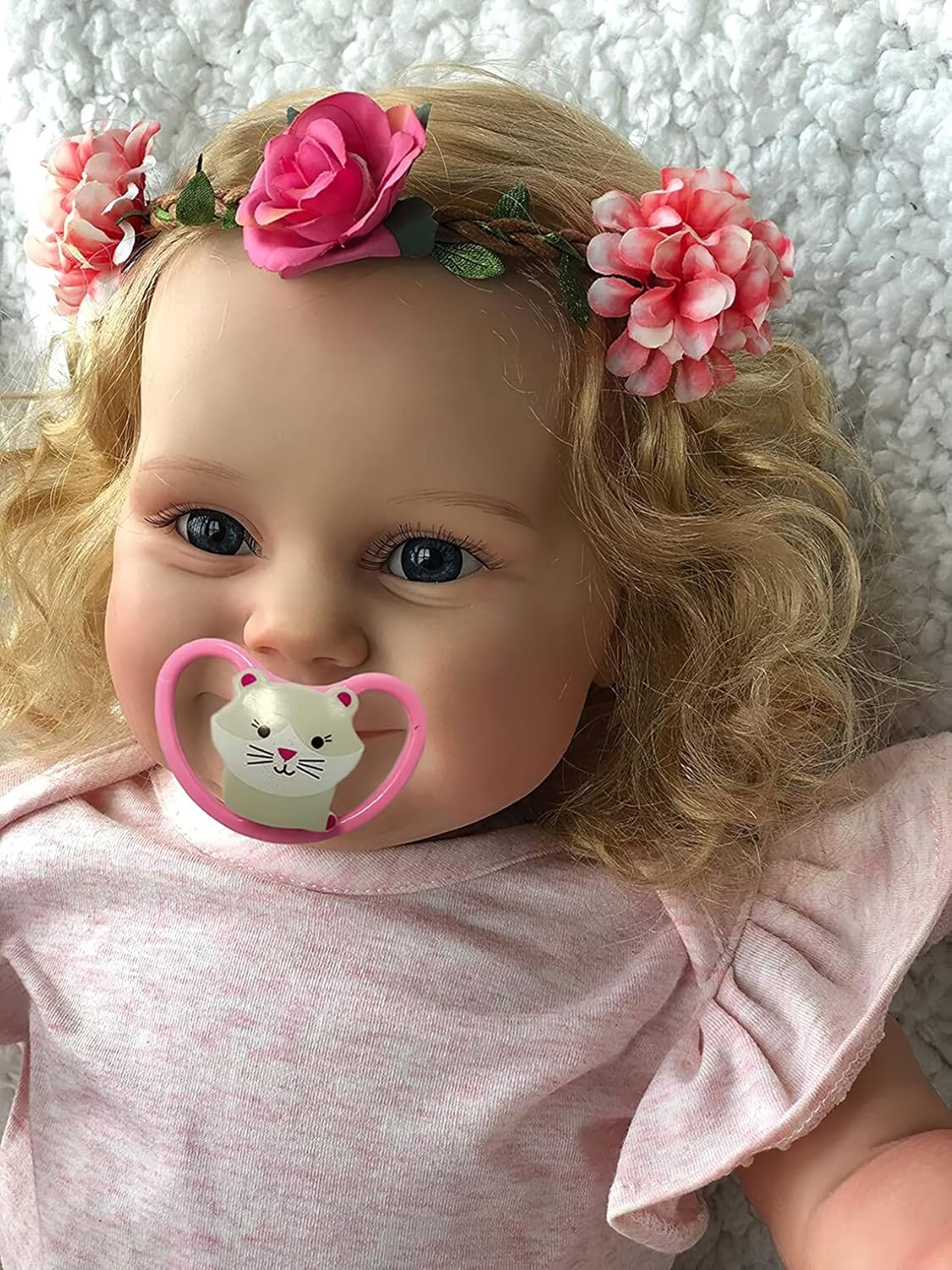 TERABITHIA 20 Inches Realistic Baby Doll with Soft Weighted Body
