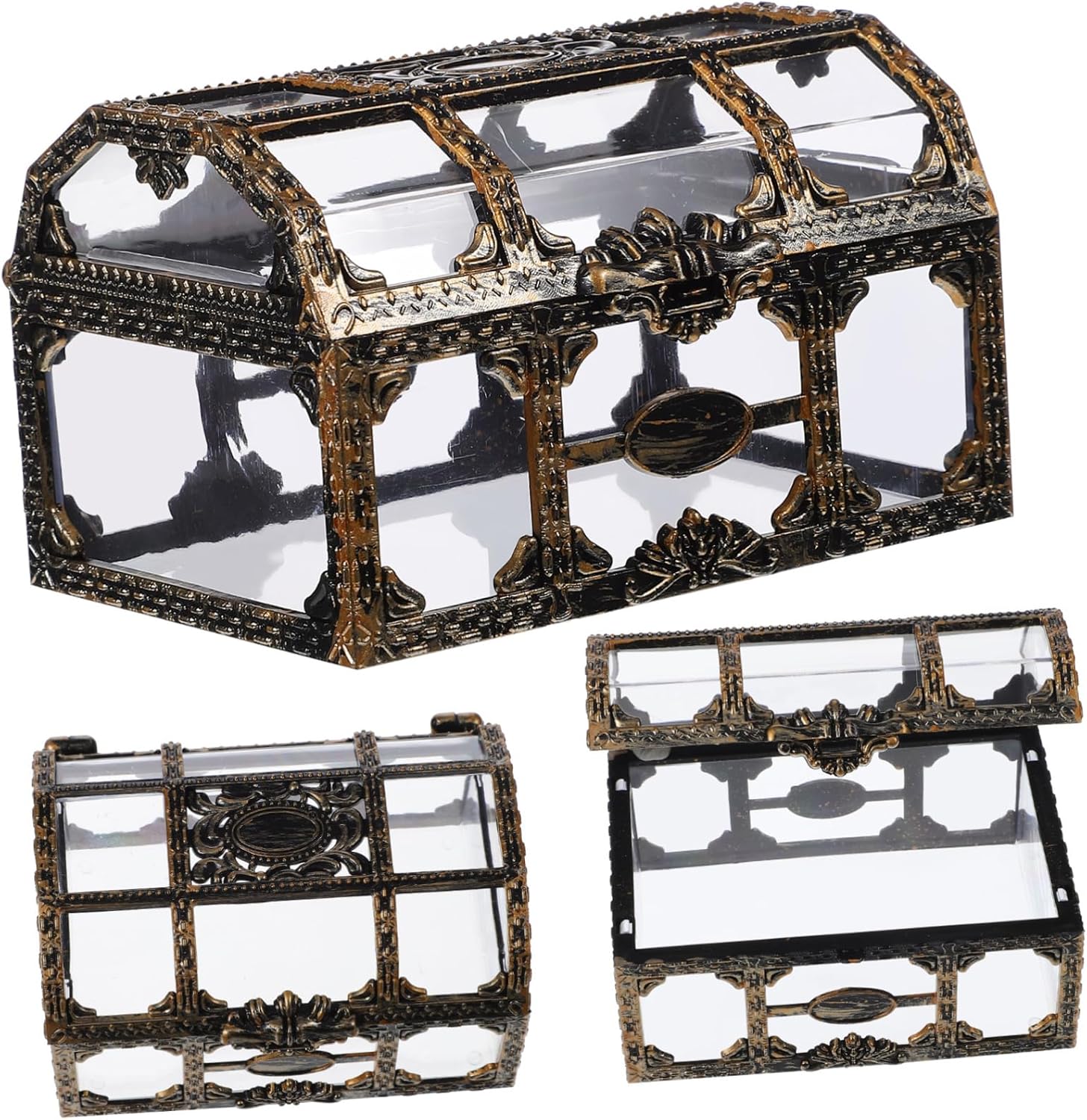 Alasum Pirate Themed Jewelry Box with Diving Gems