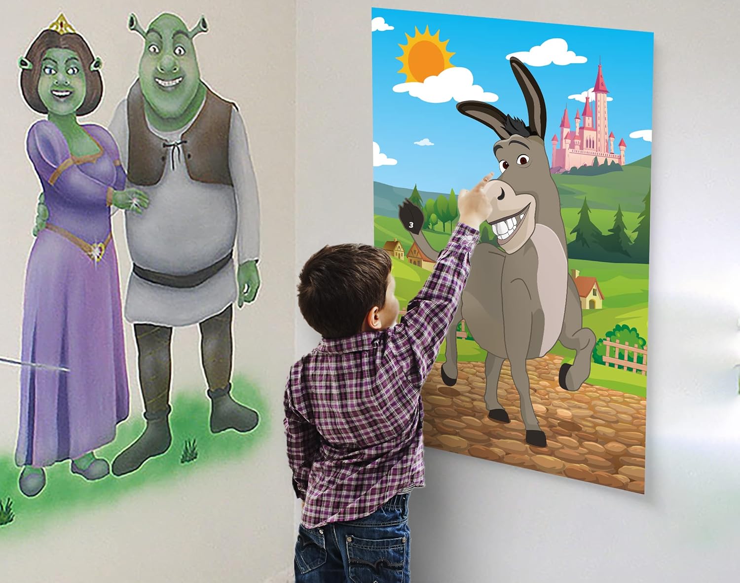 Joy Bang Pin The Tail on The Donkey Game Set