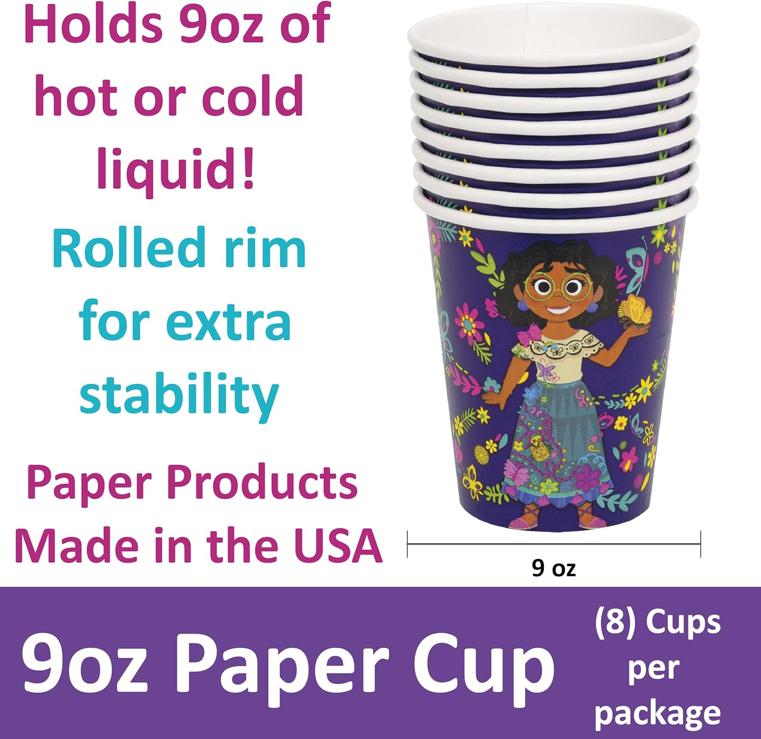 Encanto Themed Birthday Party Supplies for 16 Kids