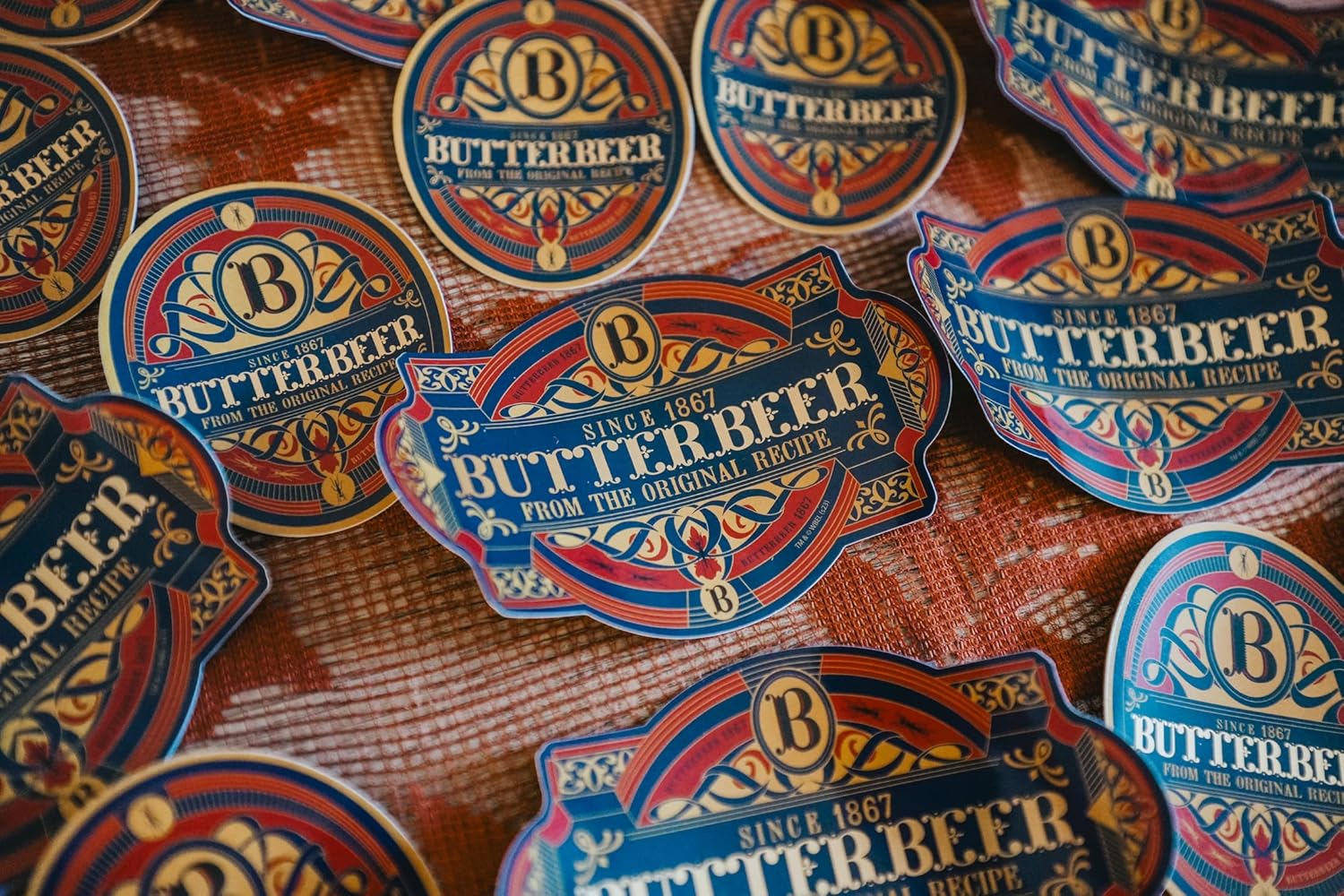 Conquest Journals Harry Potter Butterbeer Decals Set of 40