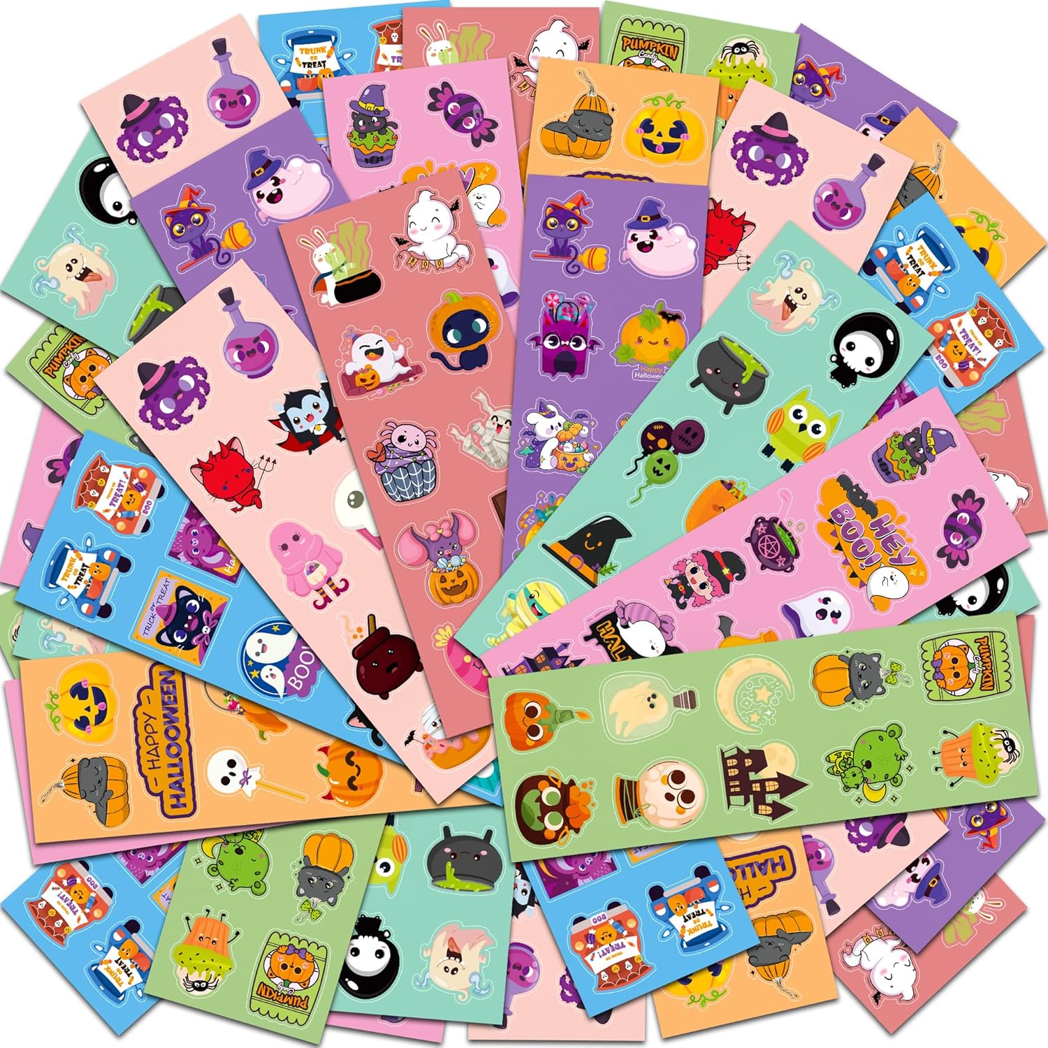 Halloween Stickers for Kids - 400PCS 40 Sheets Party Decorations