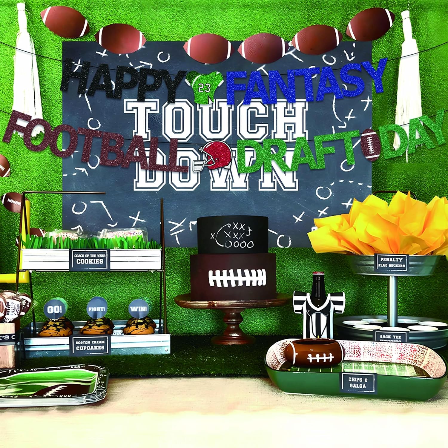 Fantasy Football Draft Day Banner Set